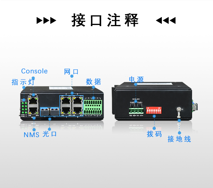 二層和三層工業(yè)交換機的主要參數說明