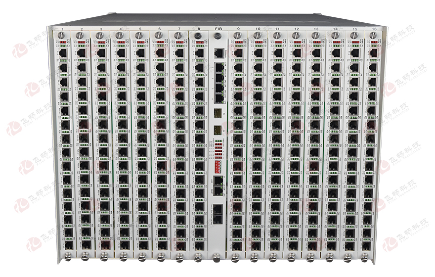 飛暢科技-960路電話光端機（8U 19英寸，SFP 1+1光備份）