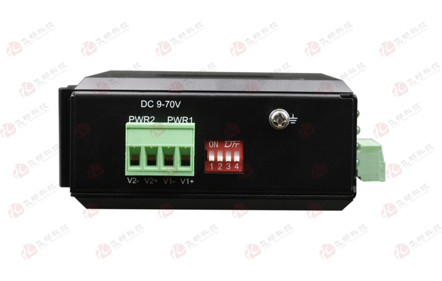 飛暢科技-工業軌式1-2路CAN總線服務器