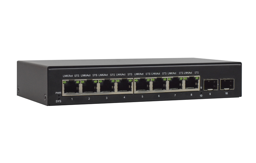 飛暢科技-<b>8路千兆物理隔離電口（1+1光纖備份） 光端機</b>